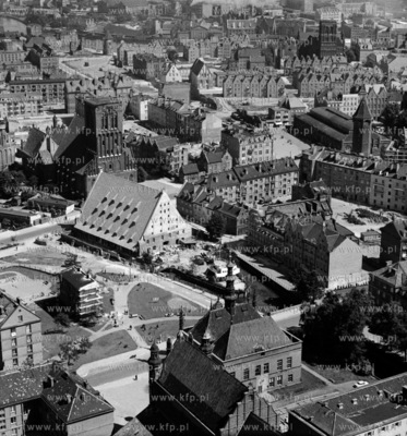 Gdansk okolice ul. Korzennej w Wielkiego Mlyna. Widoczny...