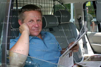 Ekipa filmowa serialu Swieta Wojna (TVP2) realizuje...