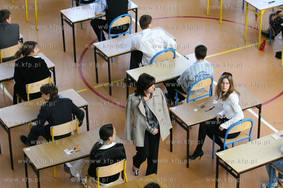 Swinoujscie. Gimnazjum Nr. I. Egzamin z czesci humanistycznej...