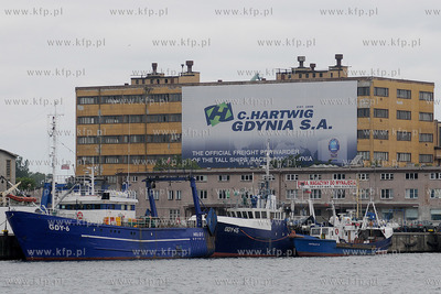 Gdynia. Przygotowania do Zlotu Zaglowcow The Tall Ships...