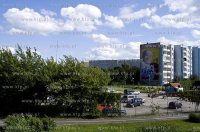 Ozdobne murale na blokach S.M. Zaspa. Jeden z najslynniejszych...