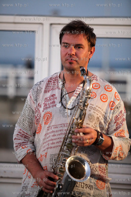 Gdansk - Brzezno. Plan zdjeciowy filmu MILION DOLAROW...