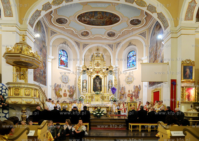 Liturgia Wielkiego Czwartku w kosciele pw. Podwyzszenia...