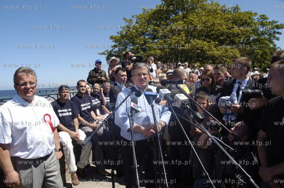 Kolobrzeg
Bronislaw Komorowski, marszalek Sejmu RP...