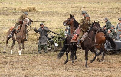 Co roku we wsi Krojanty kolo Chojnic odbywa sie inscenizacja...