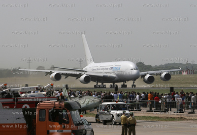 Berlin Schonefeld ILA 2008. Nz. Airbus A380. 28.05.2008...