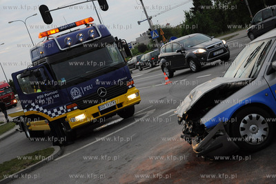 Wypadek na drodze krajowej nr 6 na granicy Rumi i Redy....