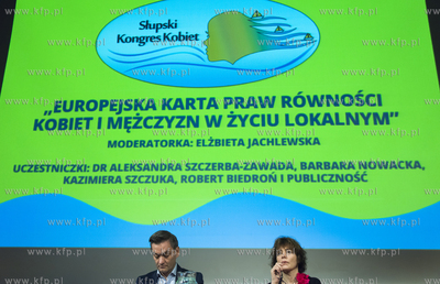 Slupski Kongres Kobiet- Europejska Karta Praw Rownosci...