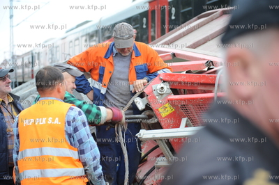 Wypadek w Jurkowicach w woj. pomorskim. Pociag relacji...