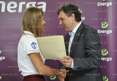 Sopot. Sopocki Klub Zeglarski. Spotkanie z windsurferka...