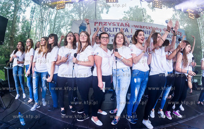 Od godzin porannych 23 lipca trwało w Pelplinie "Przystań"...