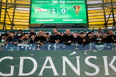 Polsat Arena w Gdańsku Lechia Gdańsk pokonała Pogoń...