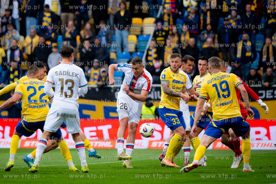 PKO Ekstraklasa: Arka Gdynia- Górnik Zabrze n/z Rafał...