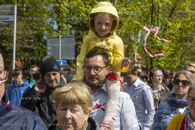 Święto Konstytucji 3 Maja. Uroczystości w Pruszczu...