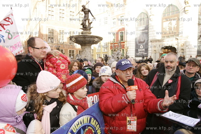 XVI FINAL WIELKIEJ ORKIESTRY SWIATECZNEJ POMOCY w Gdansku....