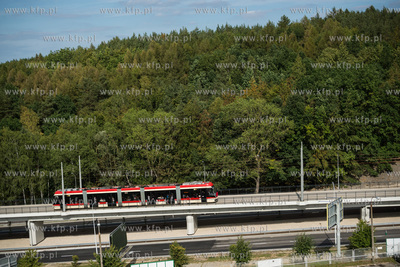 Dzisiaj na gdanska Morene pojechal pierwszy tramwaj....