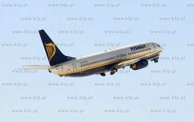 Port lotniczy im. Lecha Walesy w Gdansku. Nz. Boeing...