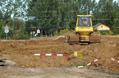 Budowa trasy WZ wzdluz ulicy Kartuskiej na odcinku...