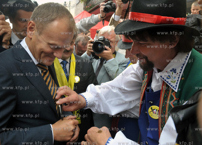 XIII Swiatowy Zjazd Kaszubow w Leborku. Gosciem Zjazdu...