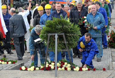 W 31. rocznice podpisania Porozumien Sierpniowych stoczniowa...