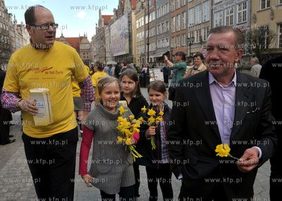 Gdansk. Final Pol Nadziei na Pomorzu. Coroczna kampania...