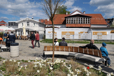 Sopot. Placyk za Spatife-em pomiedzy ul. Bohaterow...