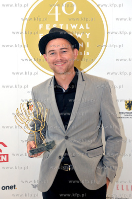 Festiwal Filmowy w Gdyni. Mala gala. Rezyser Marcin...