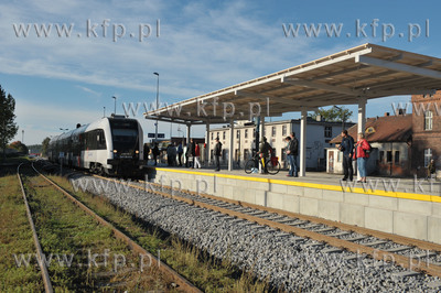 Dworzec kolejowy w Kartuzach. Oficjalna inauguracja...
