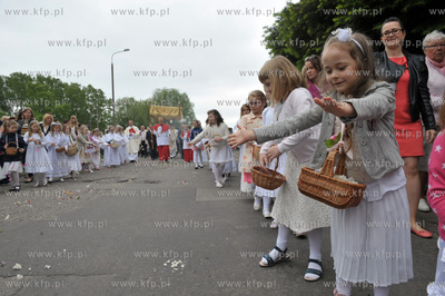 Boże Ciało w Gdańsku Brzeźnie.  Parafia św. Antoniego...