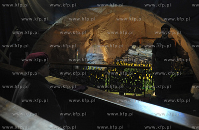 Gdańsk Wrzeszcz. Wielkanoc. Wielka Sobota w kościele...