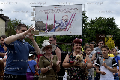 Festyn z okazji Dni Sąsiadów na rogu ul. Wojskiego...