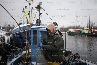 Leba. Port rybacki.
20.12.2010
fot. Krzysztof Mystkowski...