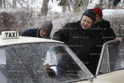 Sopot - plan zdjeciowy filmu "Chwila nieuwagi, czyli...