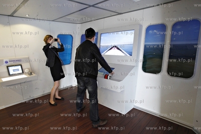 Gdansk.Uroczystosc otwarcia Osrodka Kultury Morskiej,...