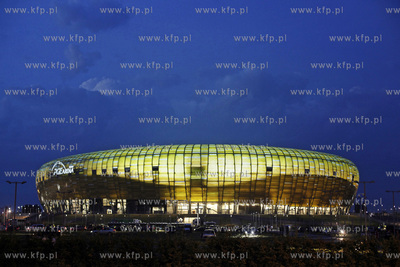 Gdansk. PGE Arena. Mecz o mistrzostwo Ekstraklasy Lechia...