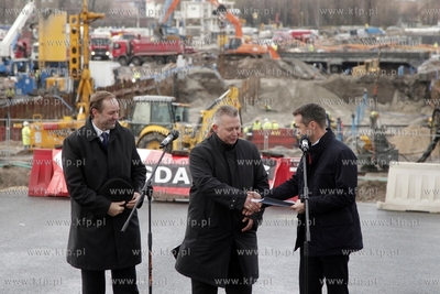 Uroczyste otwarcie polaczenia drog krajowych: Trasa...