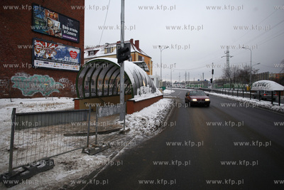 Otwarcie tuneli dla pieszych  w ciagu Trasy  Slowackiego...