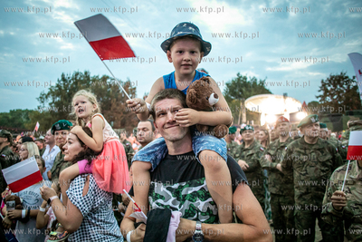 Elbląg. Piknikz okazji Święta Wojska Polskiego....