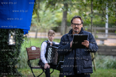 Uroczystość nadania nazwy Zaułek Cypriana Norwida...