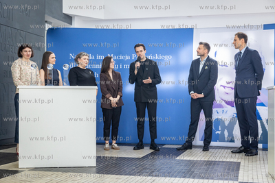 Gdynia. Muzeum Emigracji.
Wręczenie nagród im. Macieja...