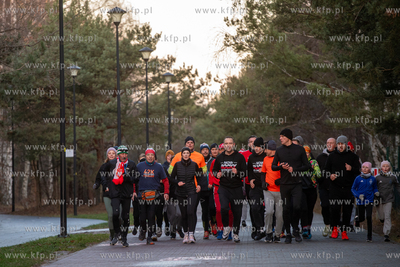 Molo w Brzeźnie. Wspólne bieganie z obywatelskim...