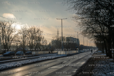 Ul. Hallera w Gdańsku Wrzesczu przed planowanym remontem....