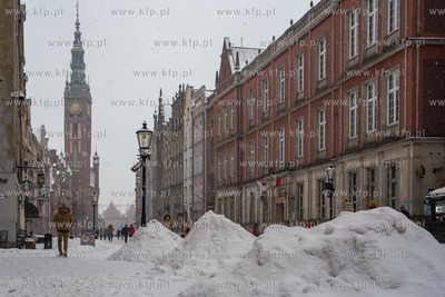 Zimowy Gdańsk. 17.02.2021 / fot. Anna Rezulak / KFP