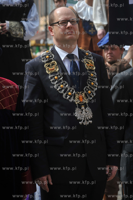 Wielka Parada Otwierajaca III. Swiatowy Zjazd Gdanszczan...