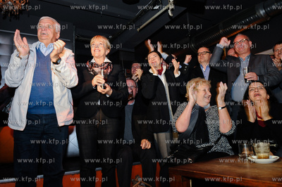 Sopot. Klub Atelier. Regionalny pomorski wieczor wyborczy...