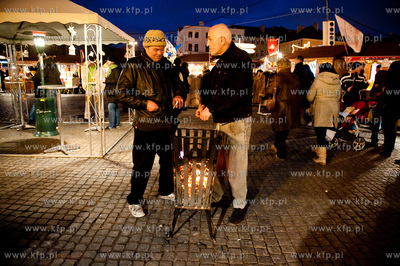 Gdansk. Targ Weglowy. Szesnasty Jarmark Bozonarodzeniowy...