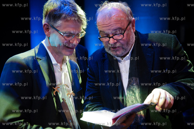 Gdansk. Teatr Wybrzeze. Uroczysta Gala Nagrody Literackiej...