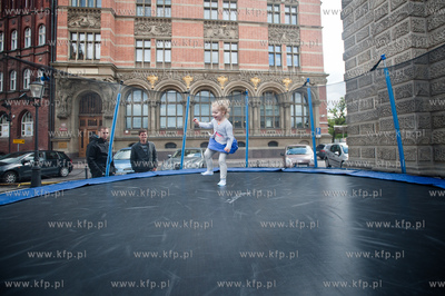 Gdansk. Dzien otwarty w Bramie Wyzynnej, podczas ktorego...