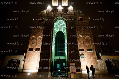 Gdansk. Kosciol Sw. Jakuba. Festiwal artystycznych...