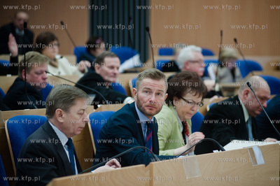 Gdansk. XXVII sesja Sejmiku Wojewodztwa Pomorskiego.
Nz...